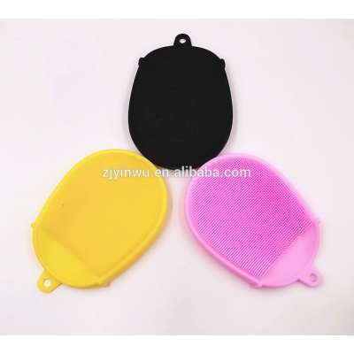 various color silicone cleaning pet brush glove